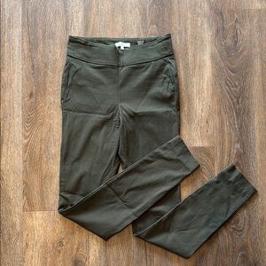 LAST CHANCE ITEM RW&CO- Camber & Grace Olive City Leggings